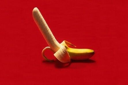 banan symbolizuje powiększenie penisa poprzez ćwiczenia
